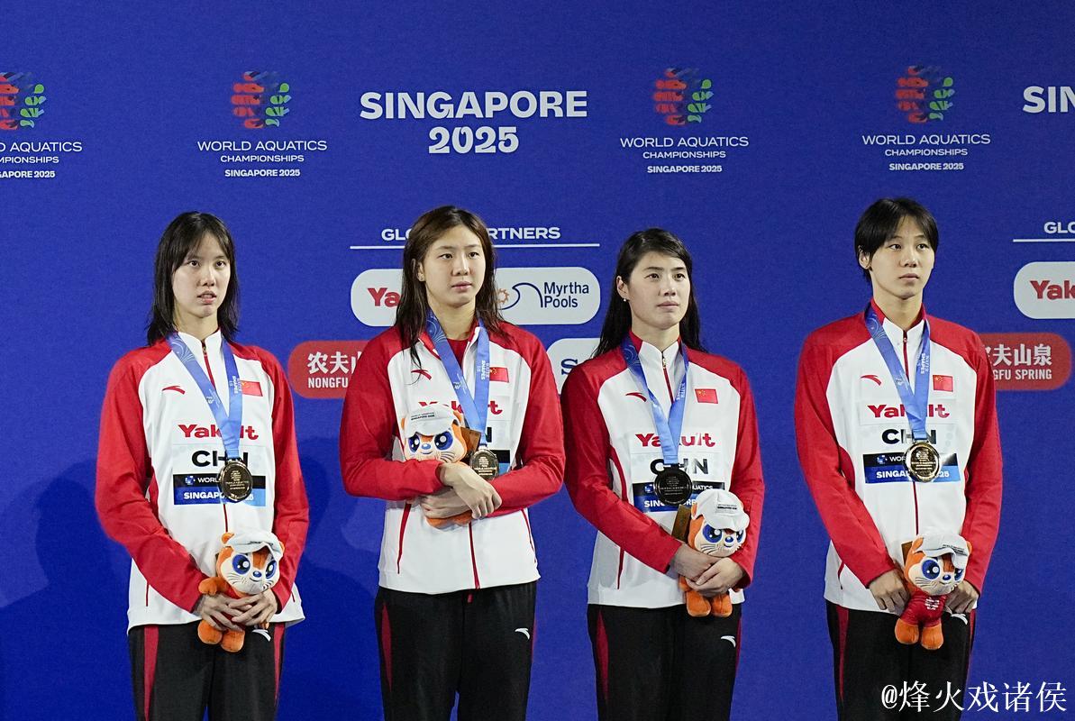 中国女队位列第四 成功晋级游泳世锦赛4x100米混合接力决赛